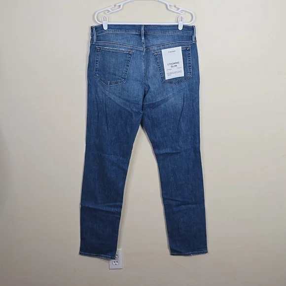 Frame Denim L'Homme Midrise Slim 34